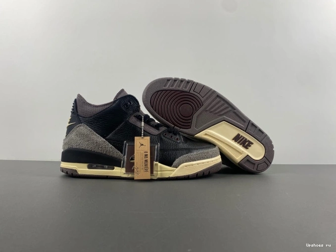 FZ4811-001 Black Manière Ma A Jordan 3  Retro 1210